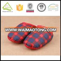 100% cotton cover indoor winter slipper shoes