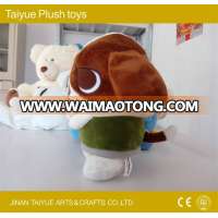 China Toys Factory Wholesale Cuddly Plush Soft Stuffed Dog Toys For Babies