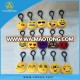 2016 Customize cute plush whatsapp emoji keychains