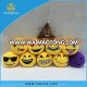 Customize Wholesale various style of emoji keychains