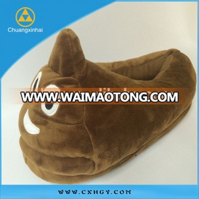 2015 hot Saling Plush Emoji Slippers Manufacture in China