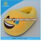 custom size and color soft plush sweaty emoticon whatsapp emoji slipper wholesale