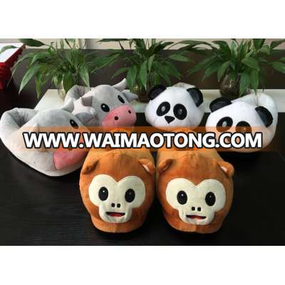 Plush stuffed pp cotton emoji warm slippers cute poop emoji/emoticon slipper