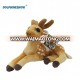 New Decorating Wild Realistic Plush Toy Lifelike Fawn Doll OEM Custom Plush Stuffed Animal Sika Deer For Christmas Decoration